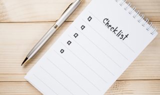Checklist on notebook 16