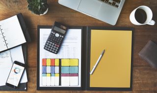 Business Objects Office Workspace Desk Concept