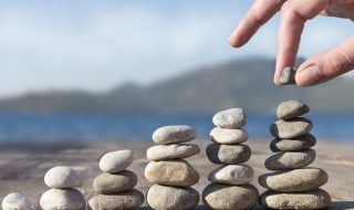 Pebble stack
